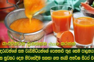 කුඩා දරුවන්ගේ සහ වැඩිහිටියන්ගේ පෙනහළු තුළ සෙම පාලනය කර කැස්ස සුවකර දෙන නිවසේදීම සකසා ගත හැකි අනර්ඝ සිරප් එකක්.