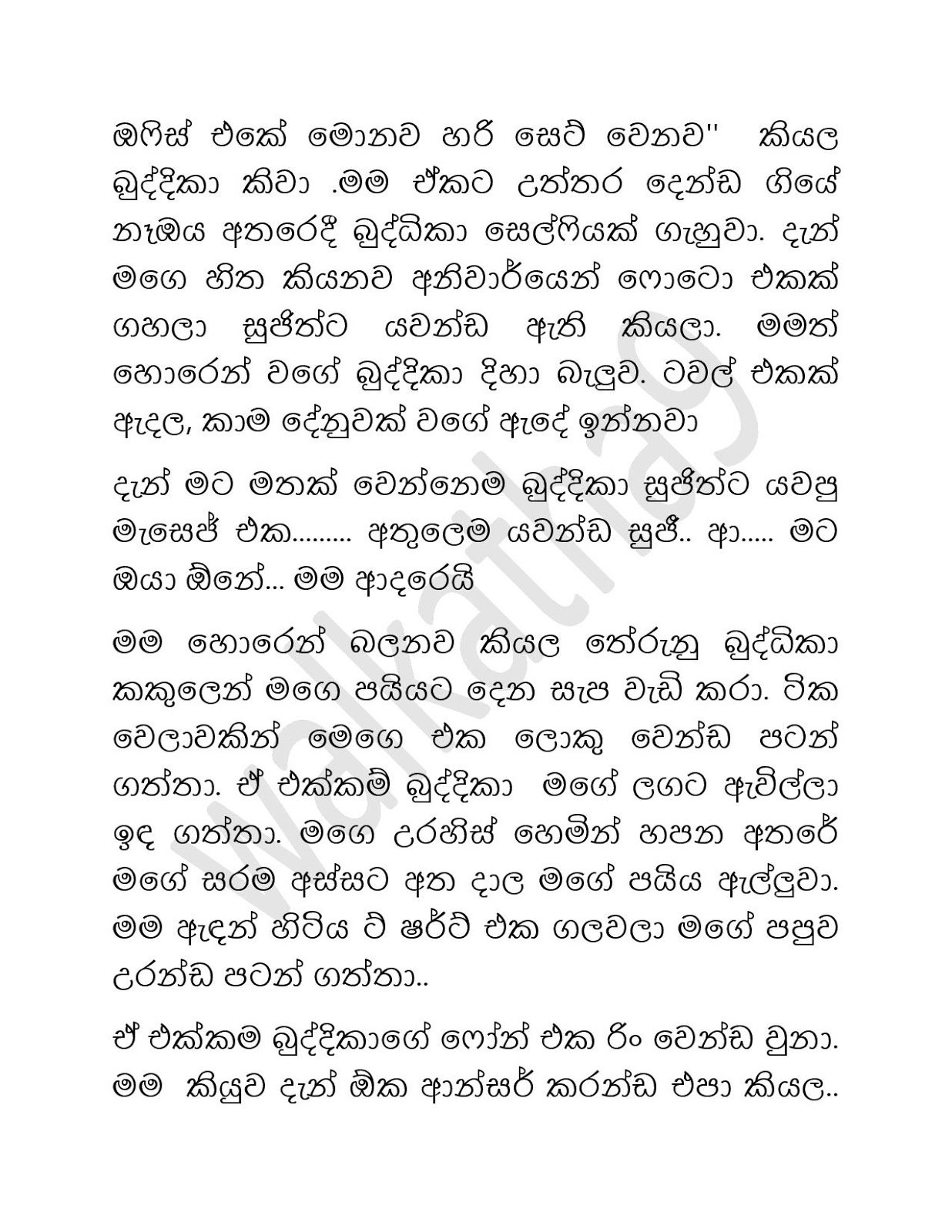 Mage+Wife+Buddika+01 page 004 walkatha9 Official සිංහල වල් කතා