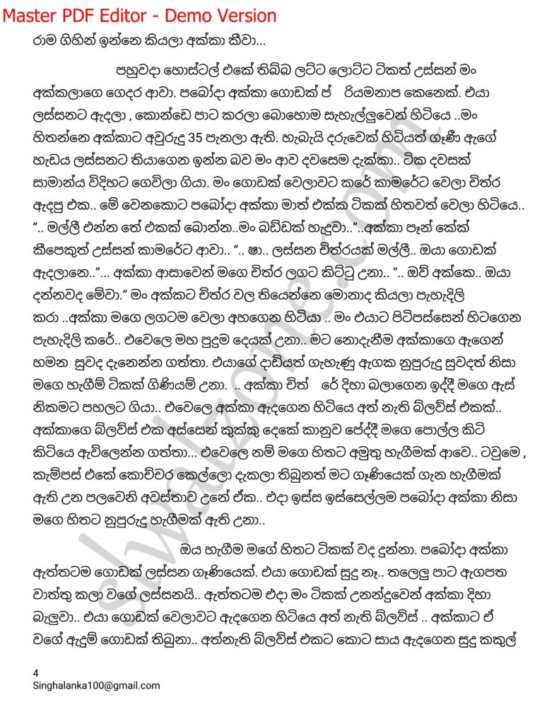 The Artist 01 4 1 walkatha9 Official සිංහල වල් කතා