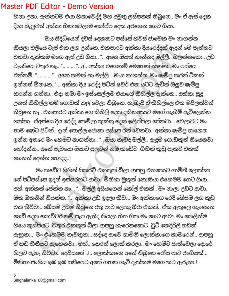 The Artist 01 6 1 walkatha9 Official සිංහල වල් කතා