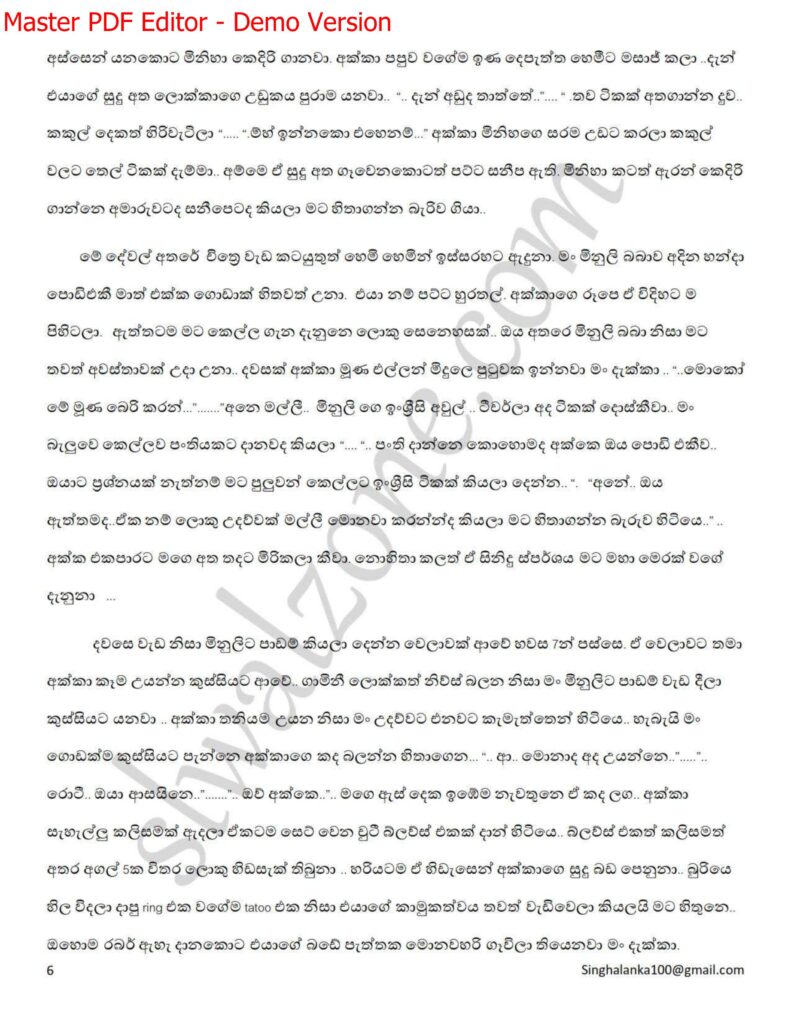 The Artist 02 6 walkatha9 Official සිංහල වල් කතා
