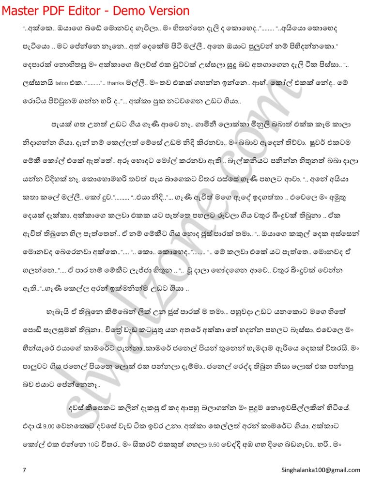 The Artist 02 7 walkatha9 Official සිංහල වල් කතා