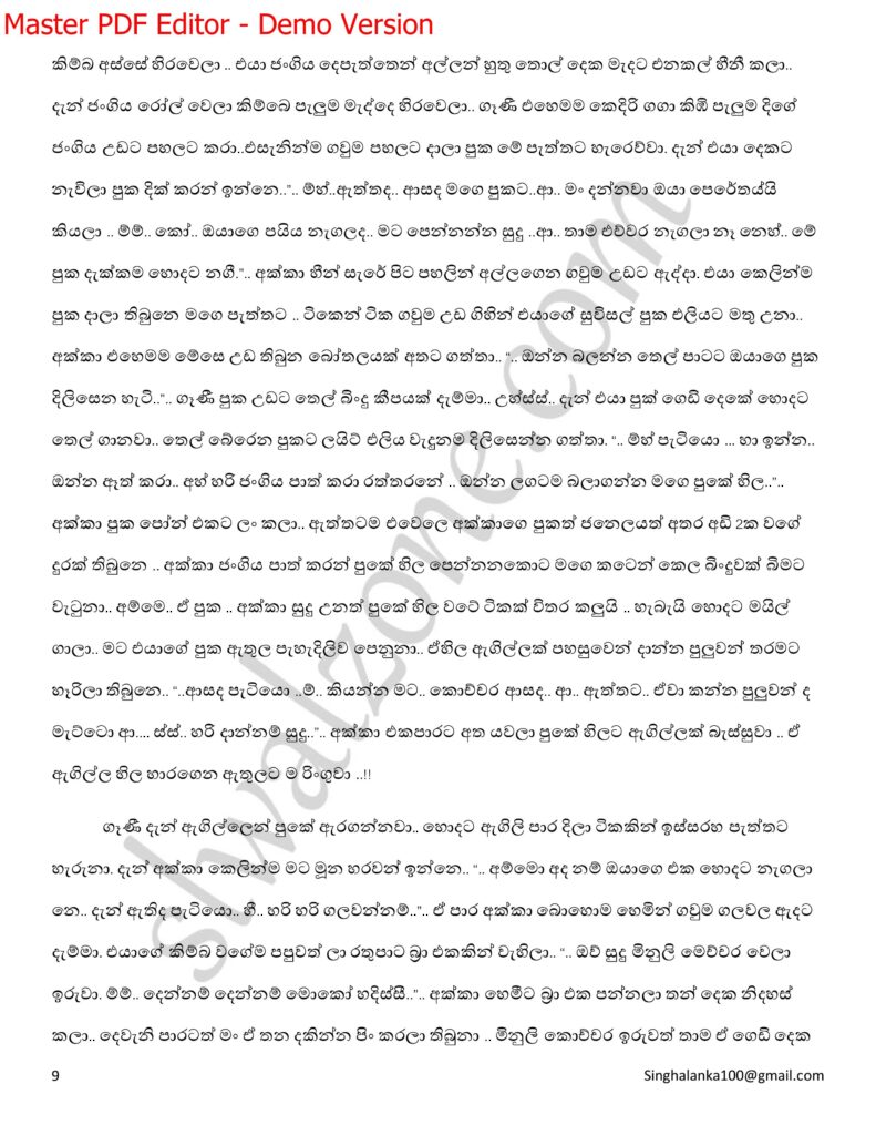 The Artist 02 9 walkatha9 Official සිංහල වල් කතා