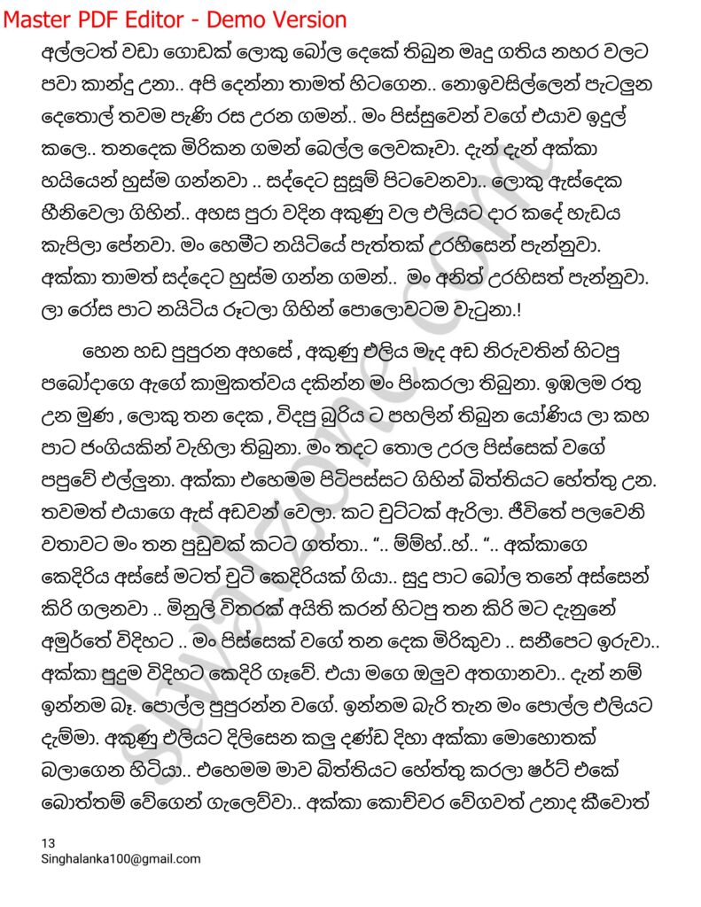 The Artist 03 13 walkatha9 Official සිංහල වල් කතා