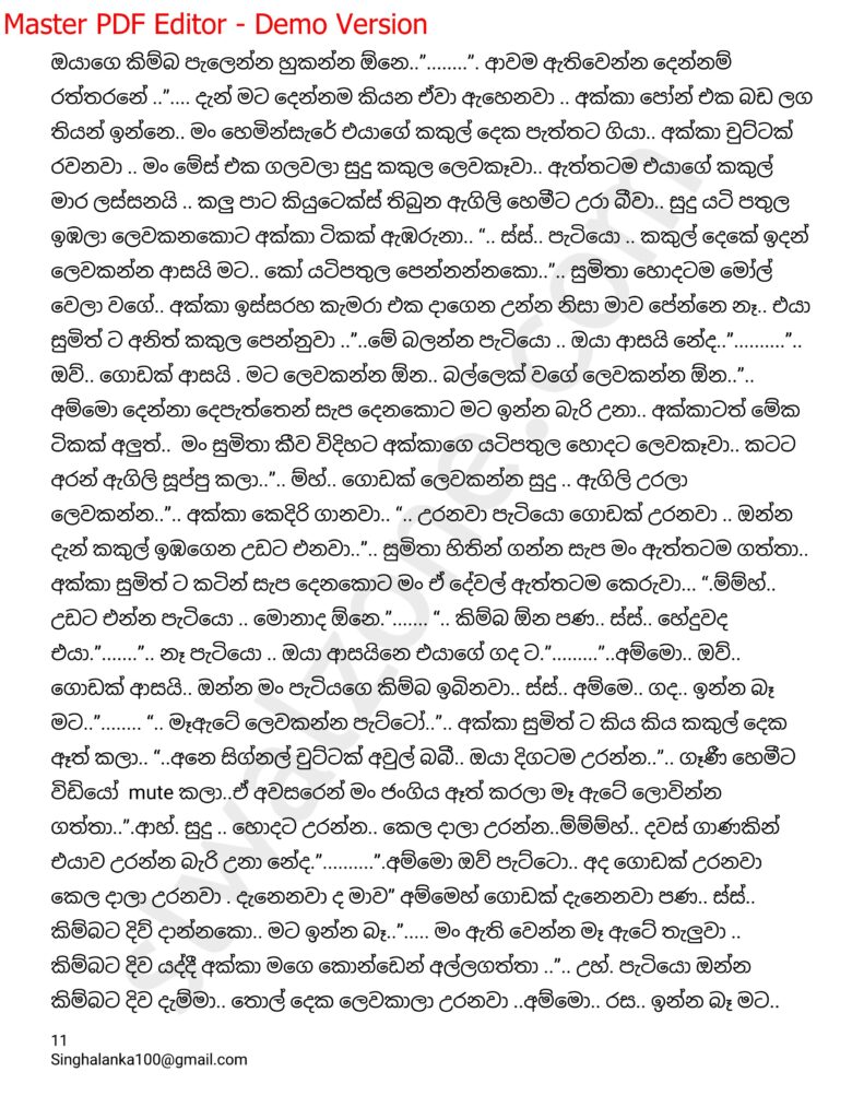 The Artist 06 11 walkatha9 Official සිංහල වල් කතා