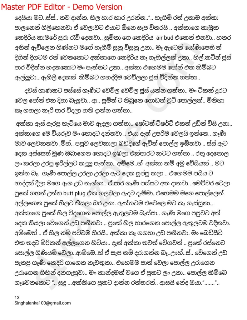 The Artist 06 13 walkatha9 Official සිංහල වල් කතා