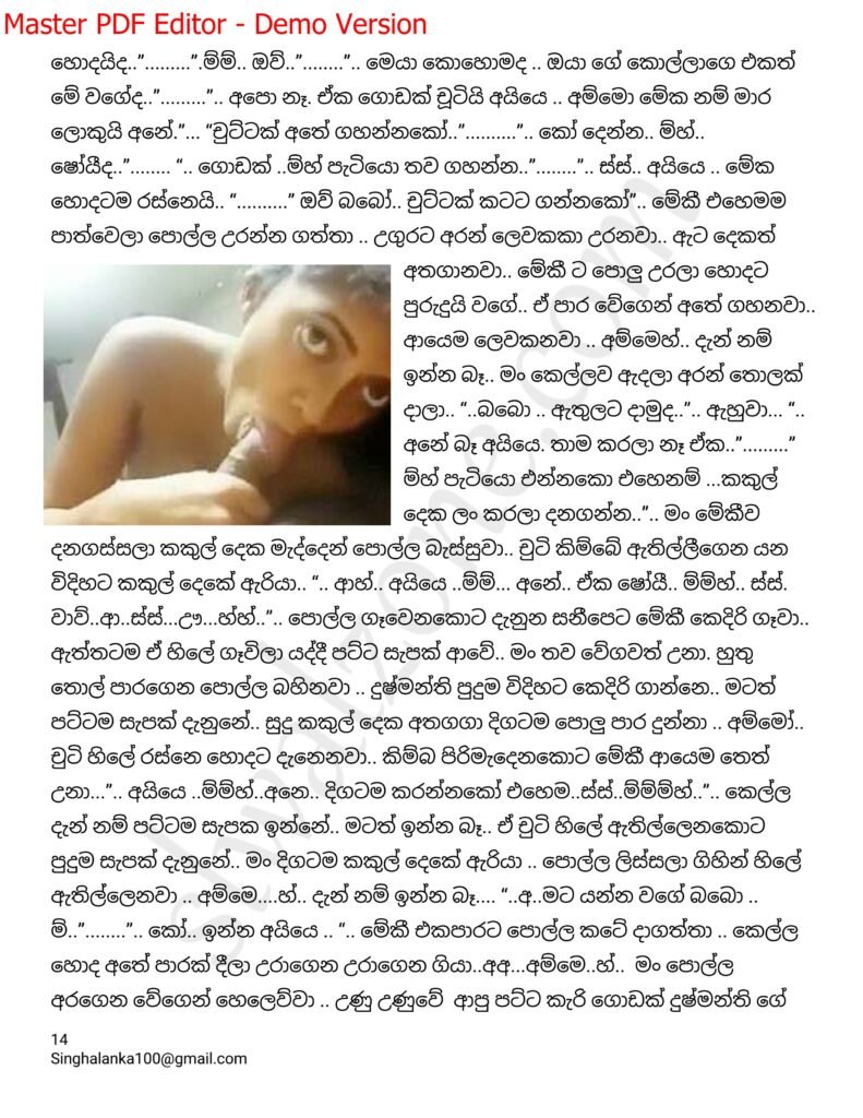 The Artist 09 14 walkatha9 Official සිංහල වල් කතා