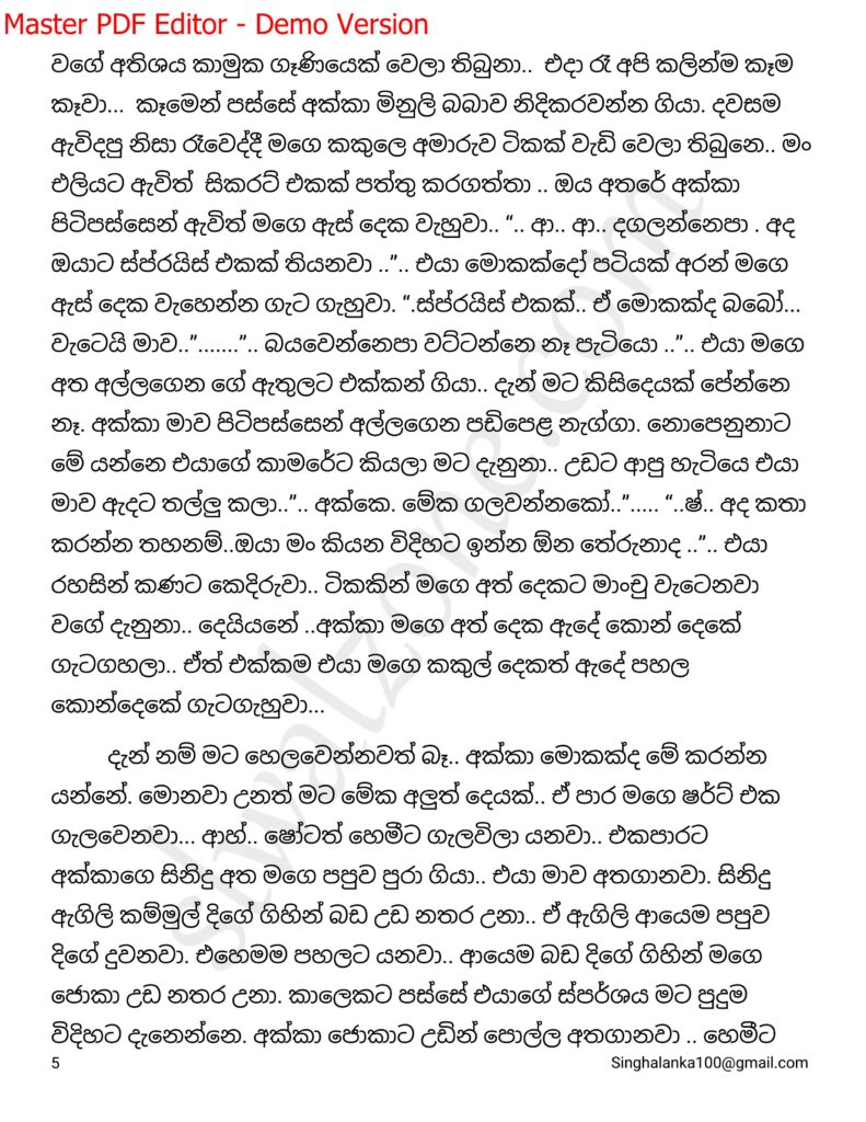 The Artist 13 5 walkatha9 Official සිංහල වල් කතා