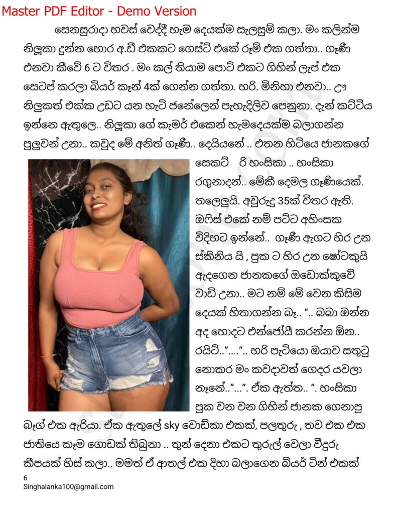 The Artist 17 6 1 walkatha9 Official සිංහල වල් කතා